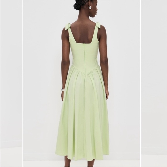 Anthropologie Peixoto Harlow Sleeveless Drop-Waist Maxi Dress Mint Green - Picture 6 of 15